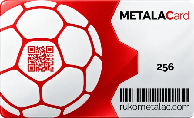 MetalaCard, članska kartica MRK Metalac